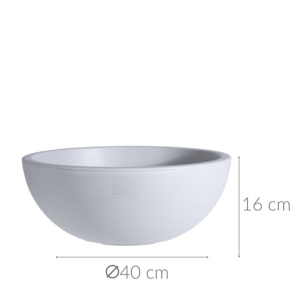 Duża donica plastikowa, Ø 40 cm