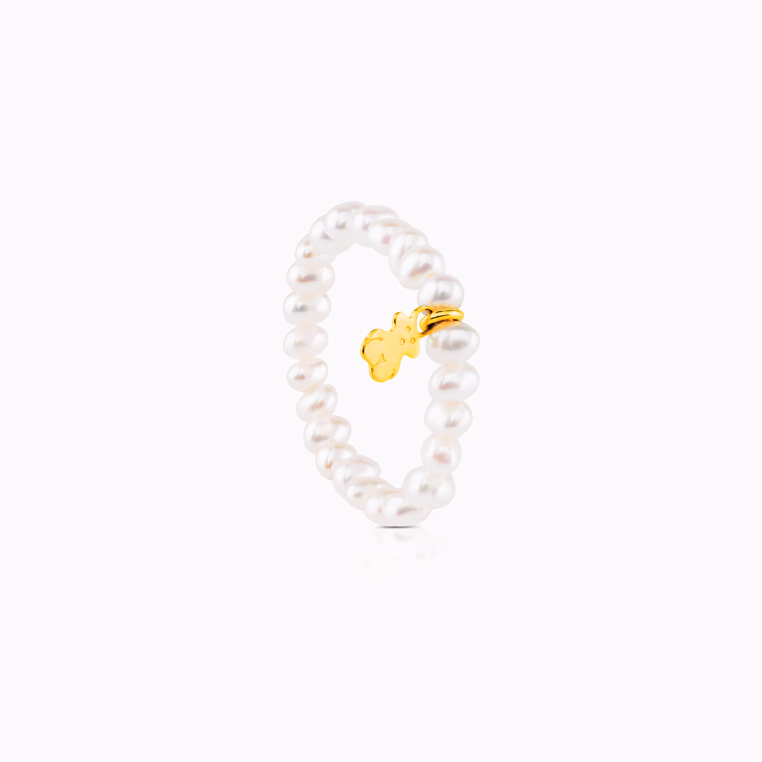 Anillo de oro y perlas cultivadas TOUS Pearls