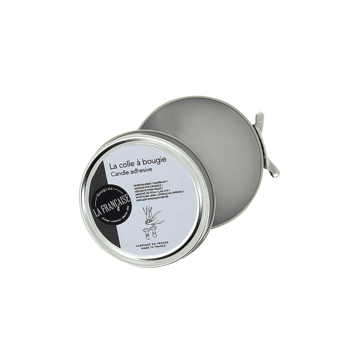 - Colle à bougie