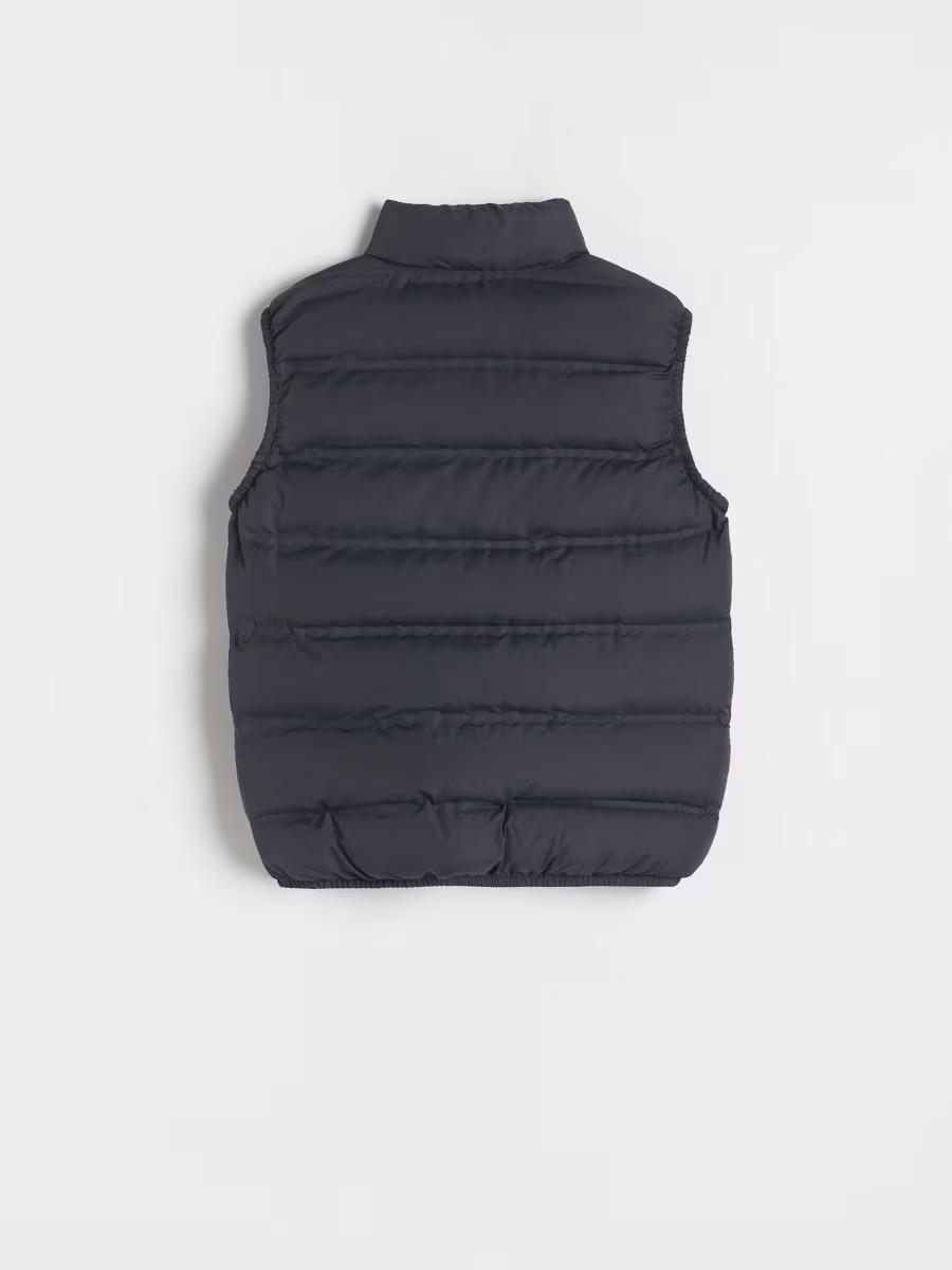 Vest With Stand Up Collar