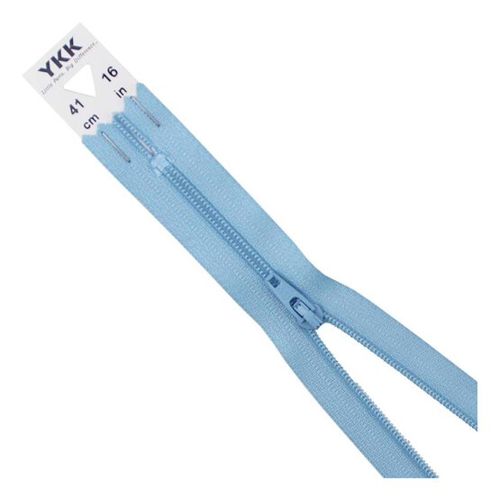 YKK Light Blue Dress and Skirt Zip 41cm