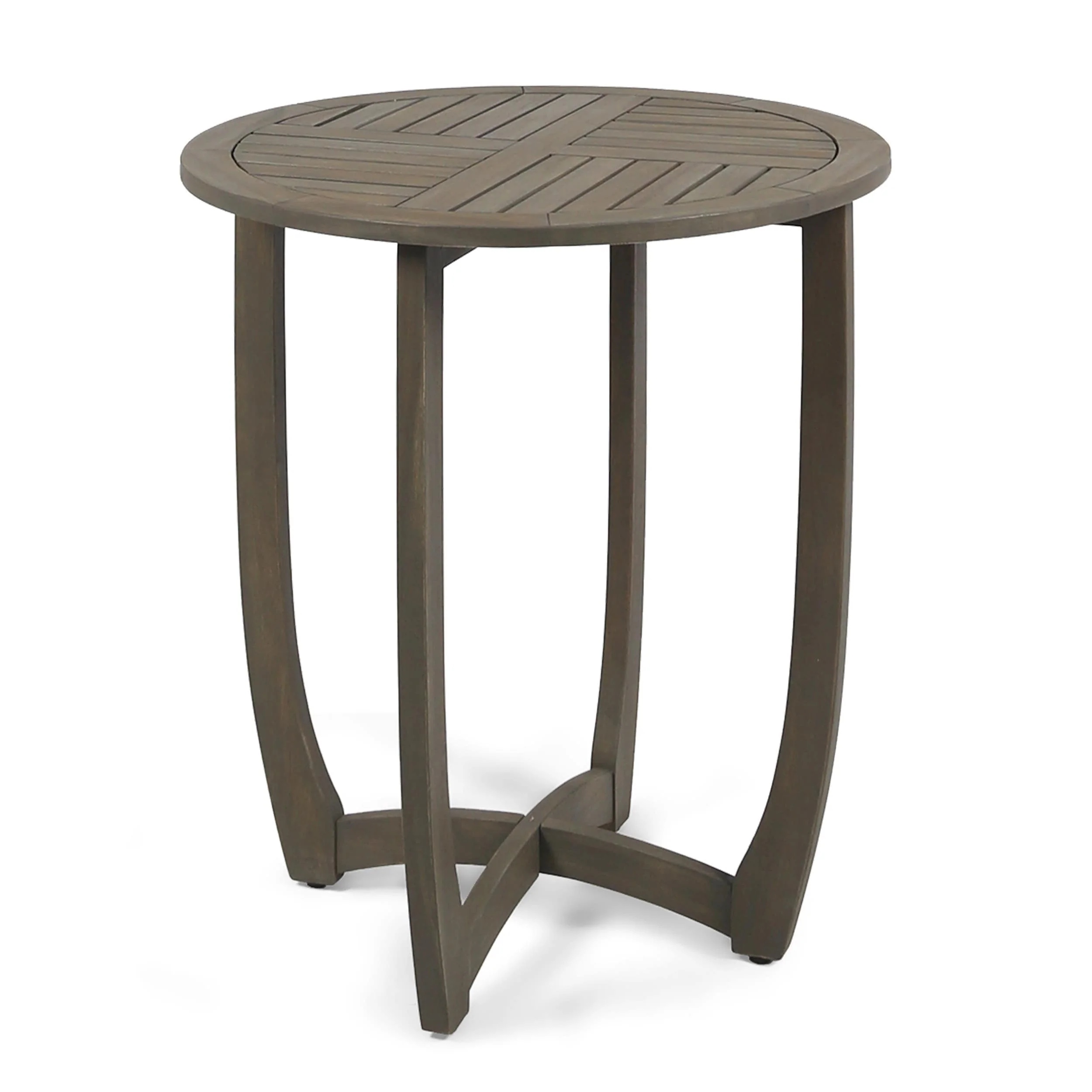 Carina Outdoor Acacia Wood Bistro Table by Christopher Knight Home - 27.50L x 27.50W x 29.50H
