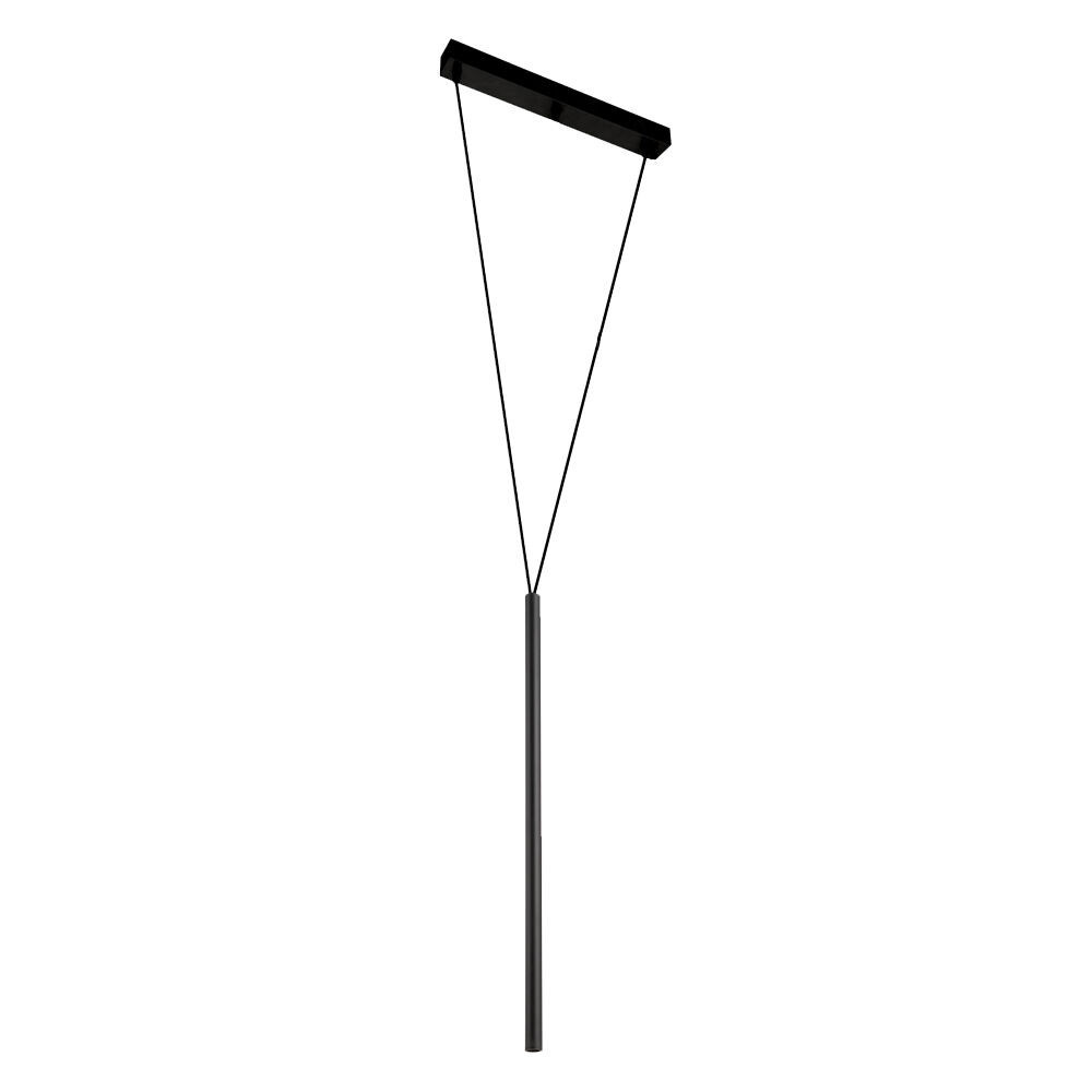 Lampa wisząca czarna MIAKI 1xG9x2,5W wym: 180x36x4 cm Shilo