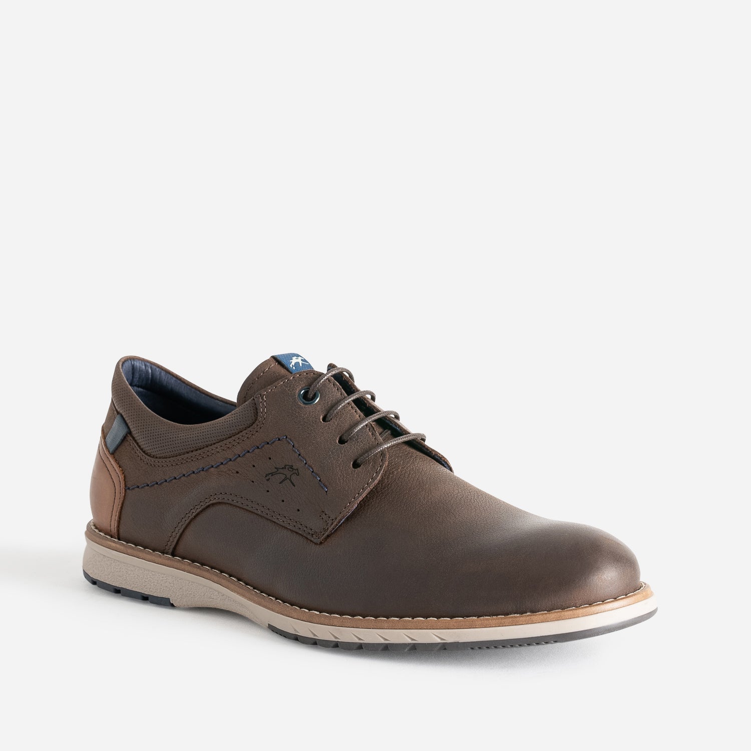 Derby FLUCHOS marron cuir nubuck