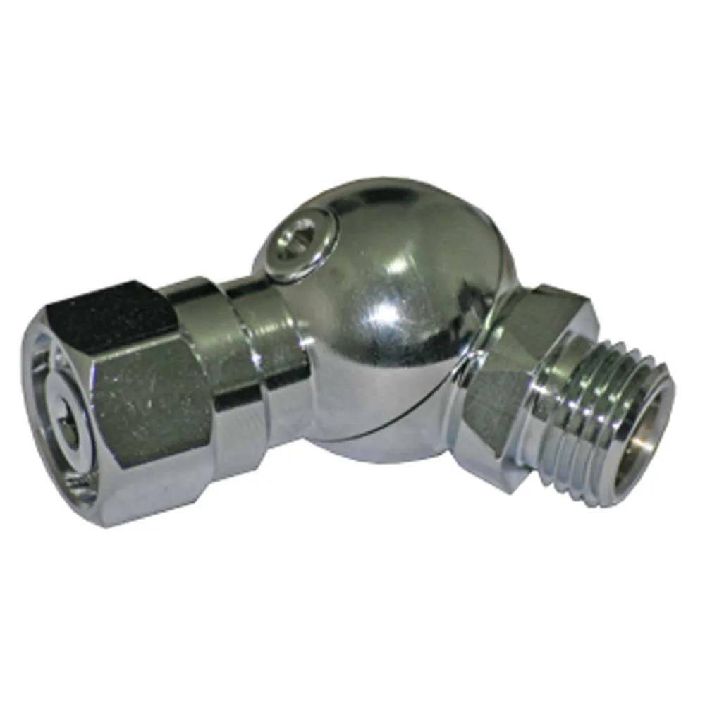 Xs Scuba Swivel Adapter 360 MP Second Stage-9/16 F Chrome 9/16 M