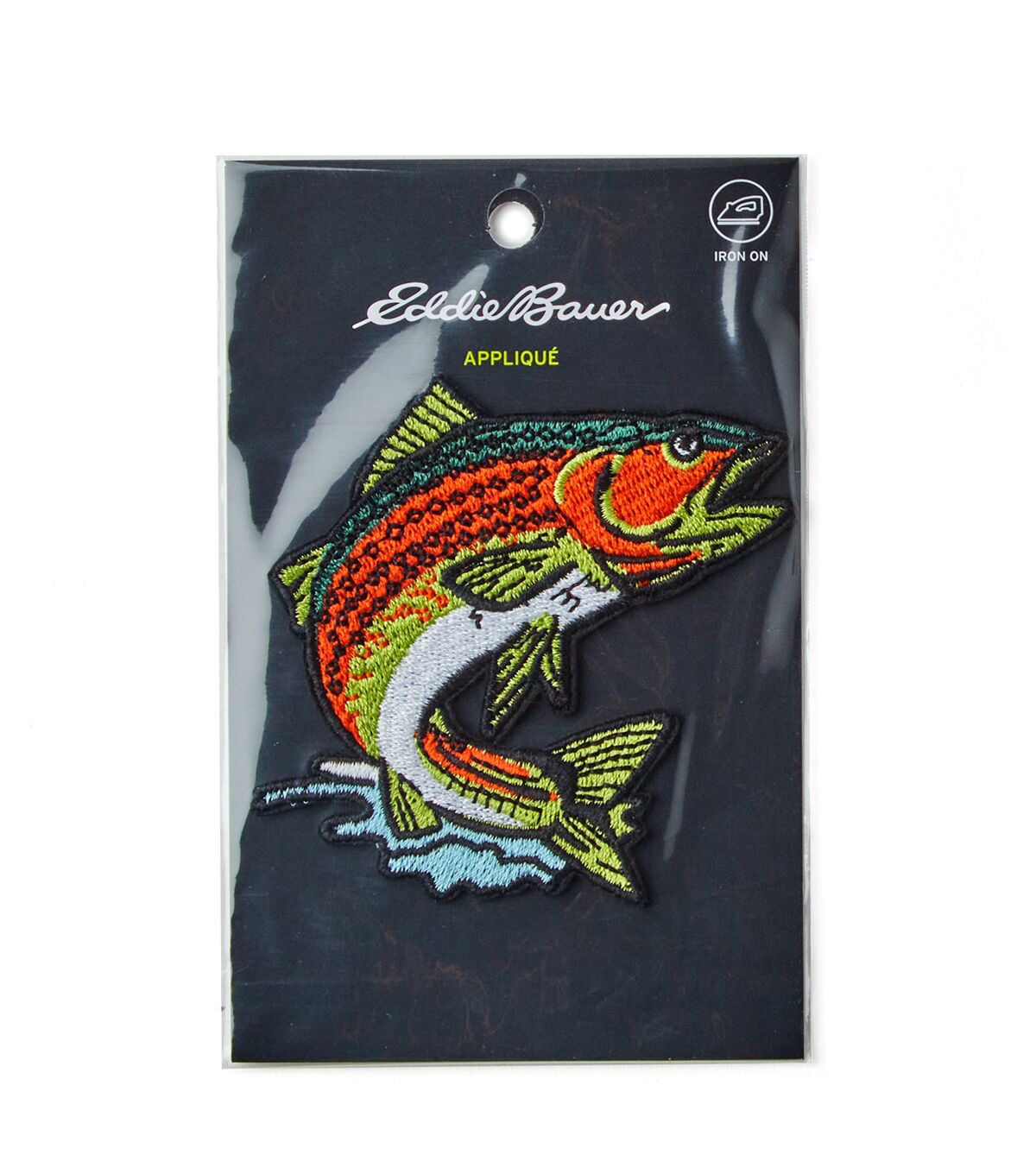 Eddie Bauer 3 Fish Iron On Patch