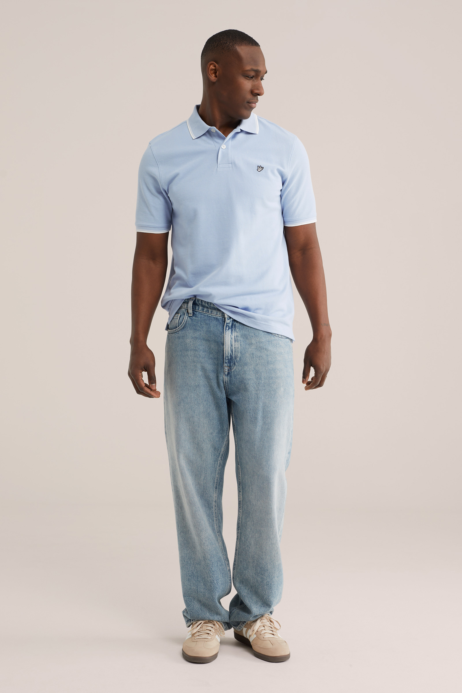 Jongens polo met embroidery