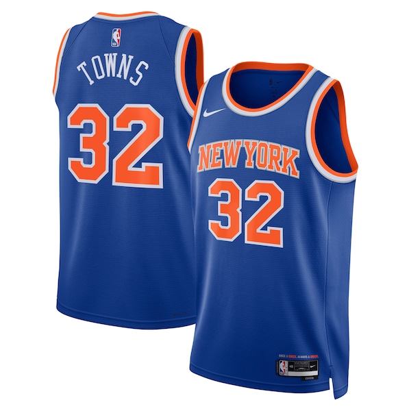Karl-Anthony Towns New York Knicks Nike Unisex Swingman Jersey - Icon Edition - Blue