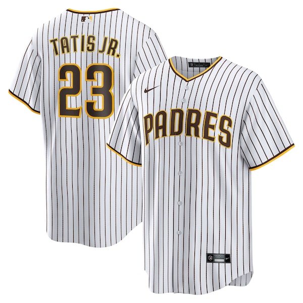 Fernando Tatis Jr. San Diego Padres Nike Alternate Replica Player Jersey - White/Brown/Tan