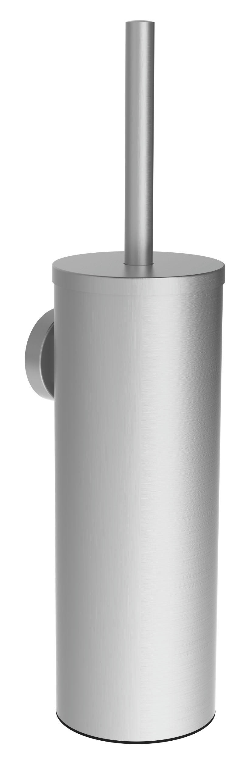 COPERBLINK - Brosse WC chrome brossé à fixer