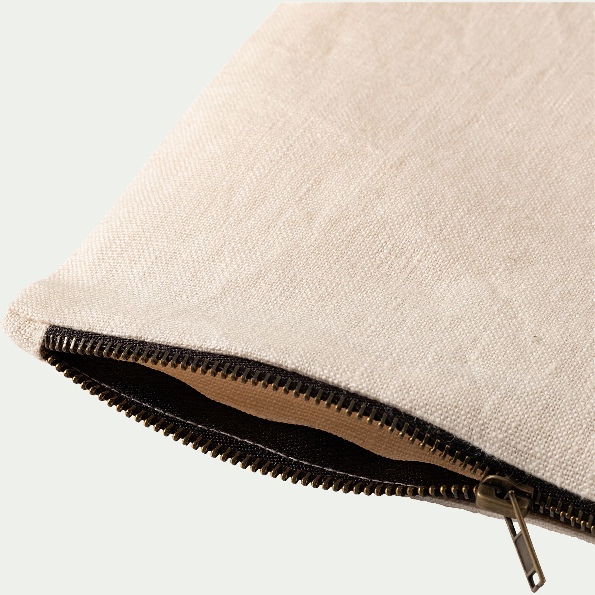 LUCETTE - Trousse de toilette en lin - naturel