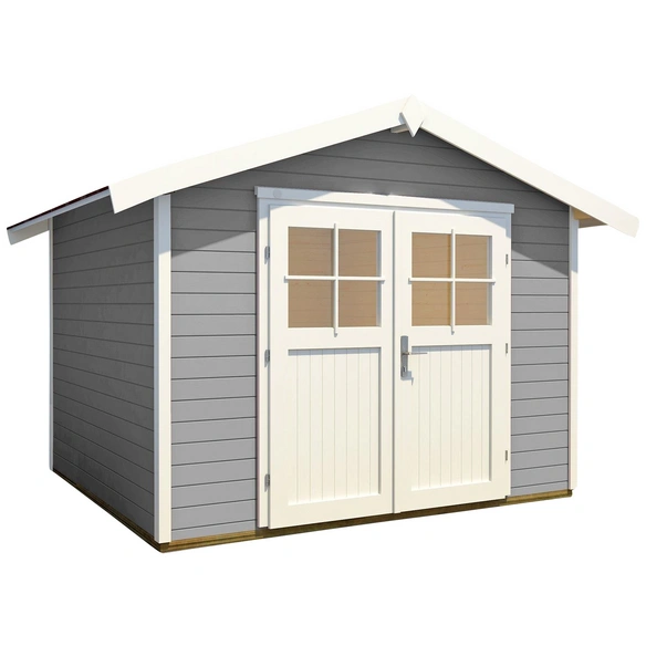 Gartenhaus »Casa Gr. 1,5«, Holz, BxHxT: 380 x 249 x 235 cm (Außenmaße inkl. Dachüberstand)