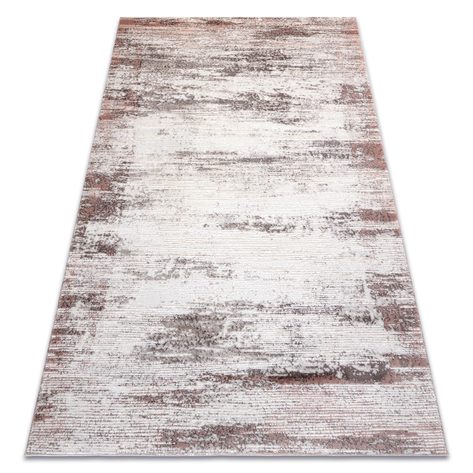 Dywan CORE W9775 Ramka, Przecierany - Strukturalny, dwa poziomy 80x150 cm