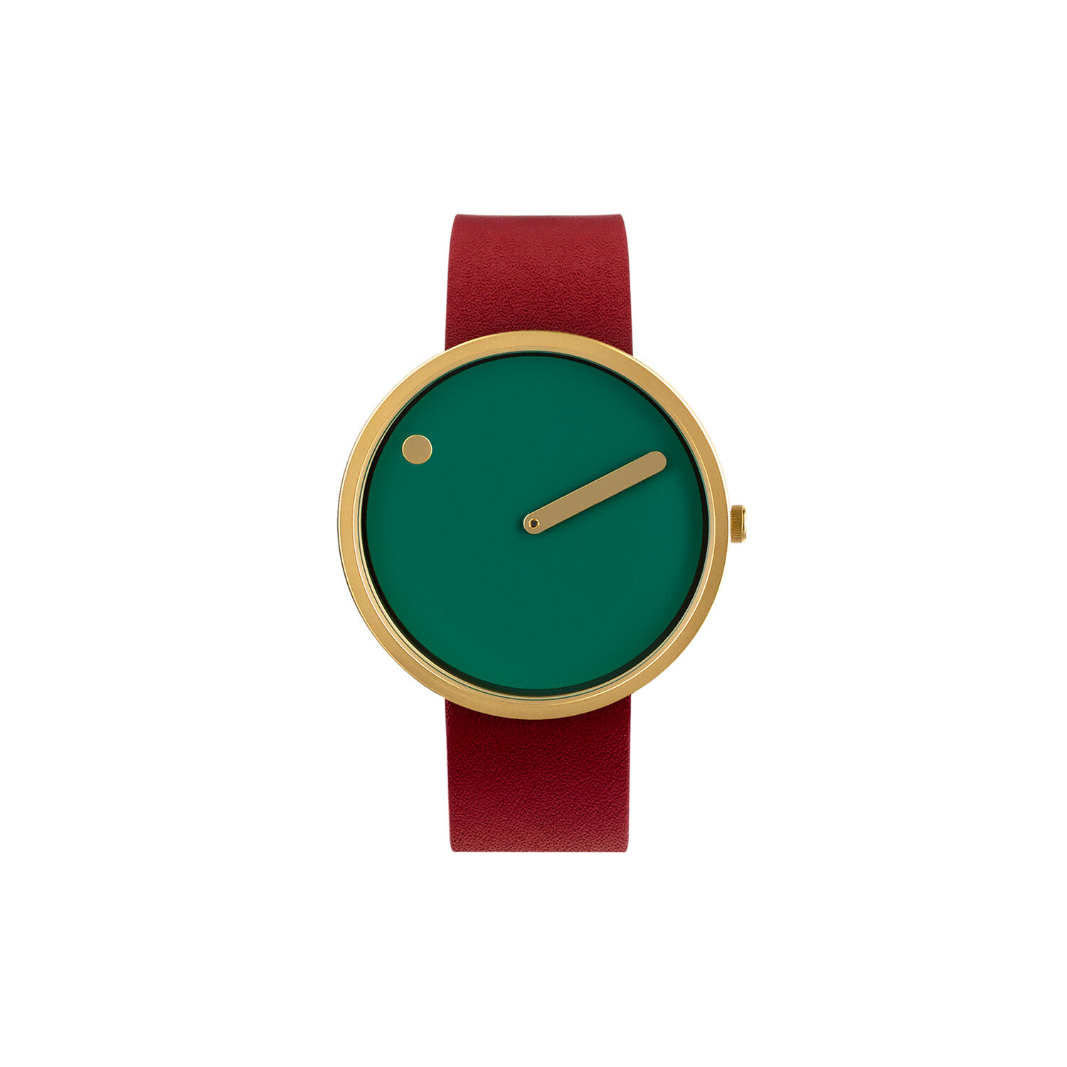 PICTO armb&aring;ndsur, dusty green/matt gold/ruby red