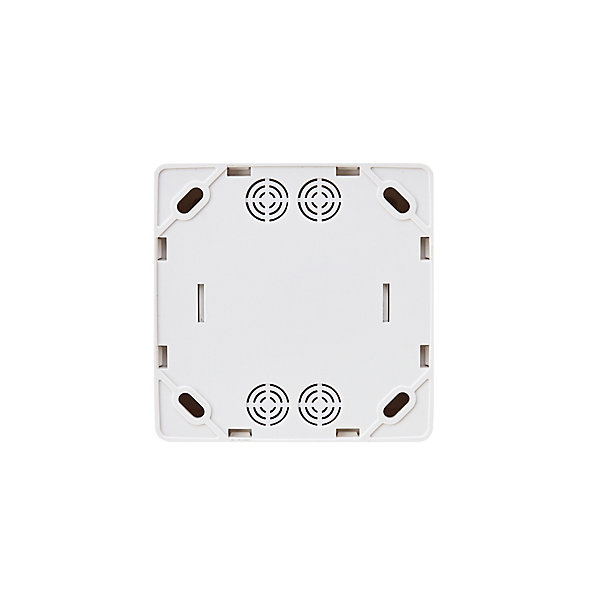 Interrupteur poussoir monobloc Jacobsen Sigurd blanc complet