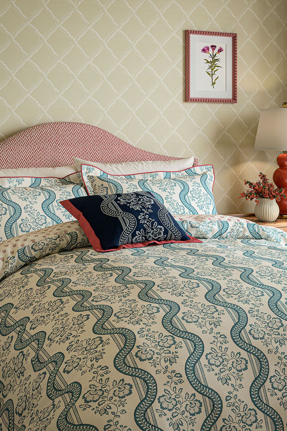 Sanderson Aubrey' Cotton Duvet Cover Set