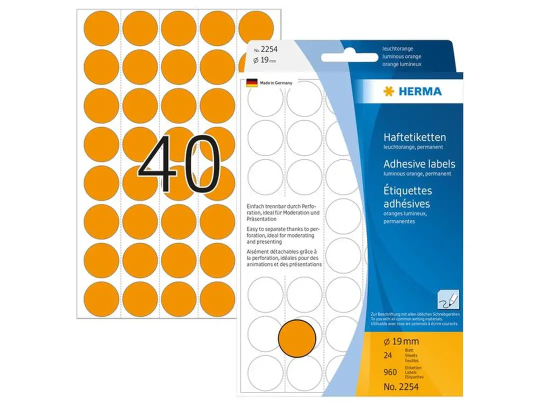 Etiketten 24er-Set Vielzweck-Etiketten
