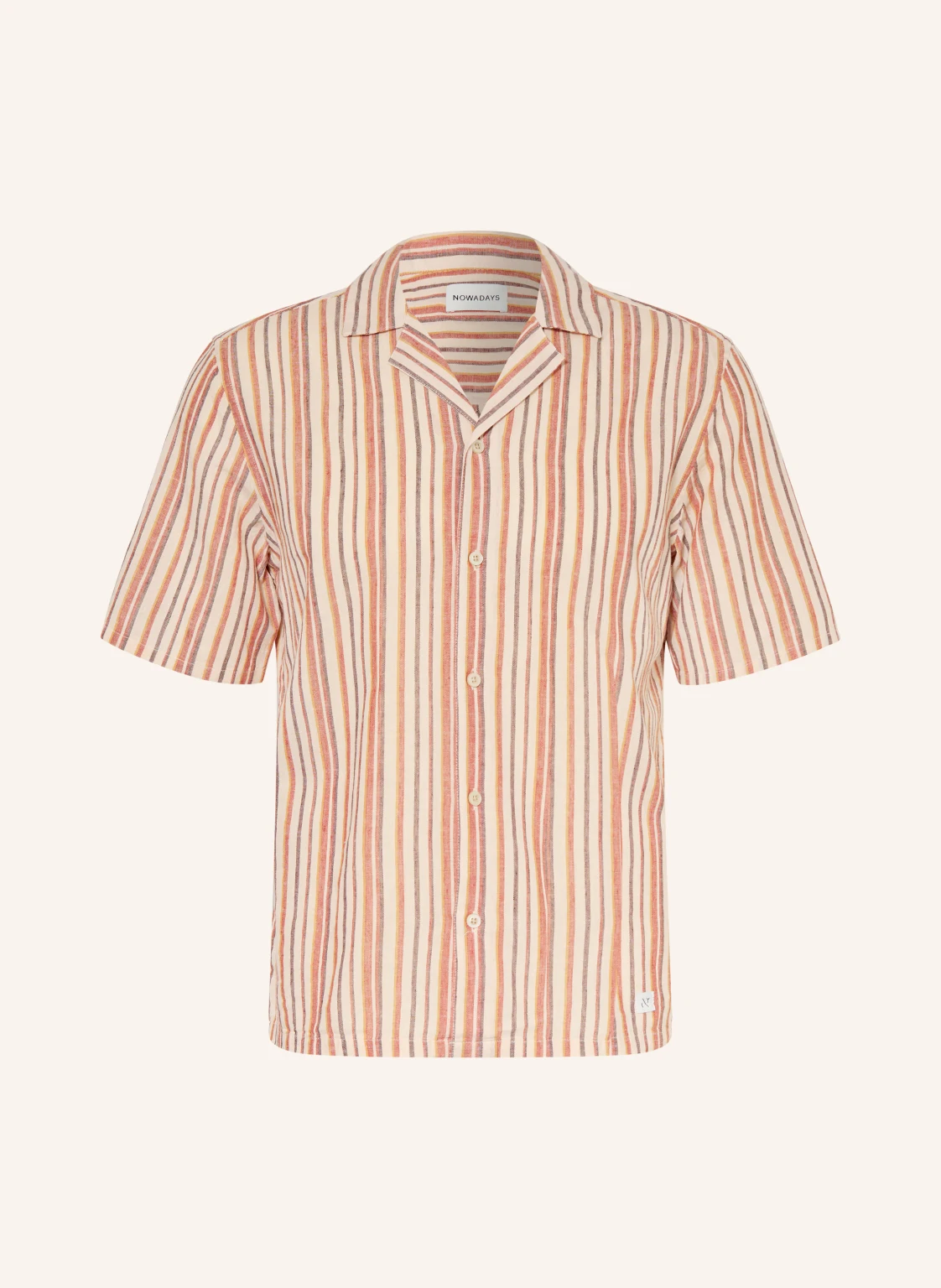 NOWADAYS Kurzarm-Hemd Regular Fit