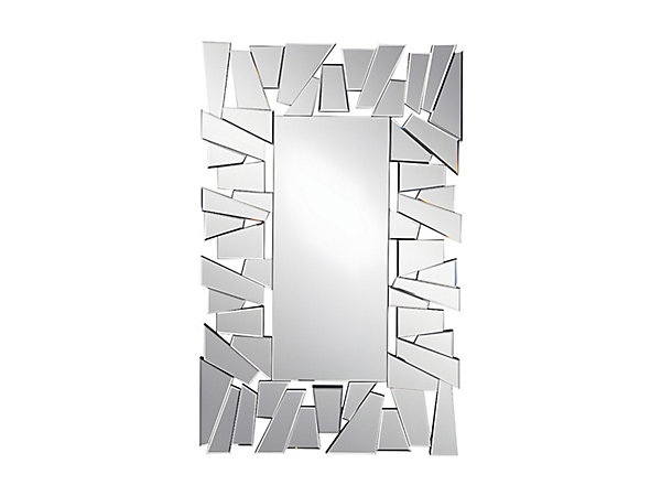 Miroir mural en inox - L. 120 xH. 76 cm - UYUNI