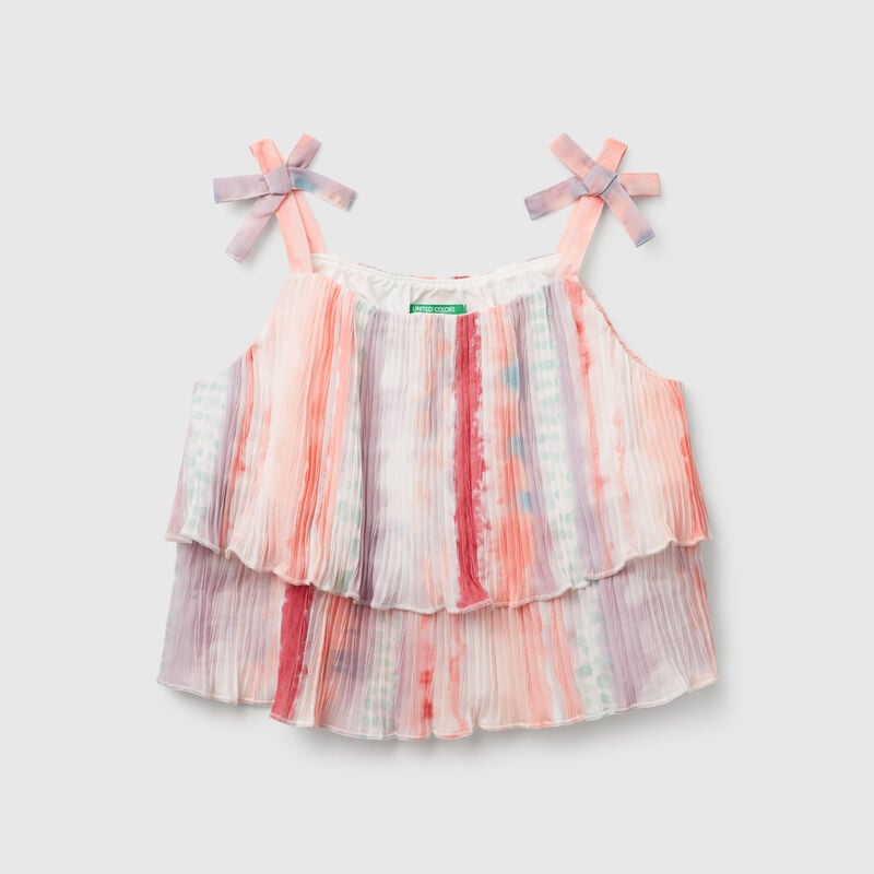 Pleated top