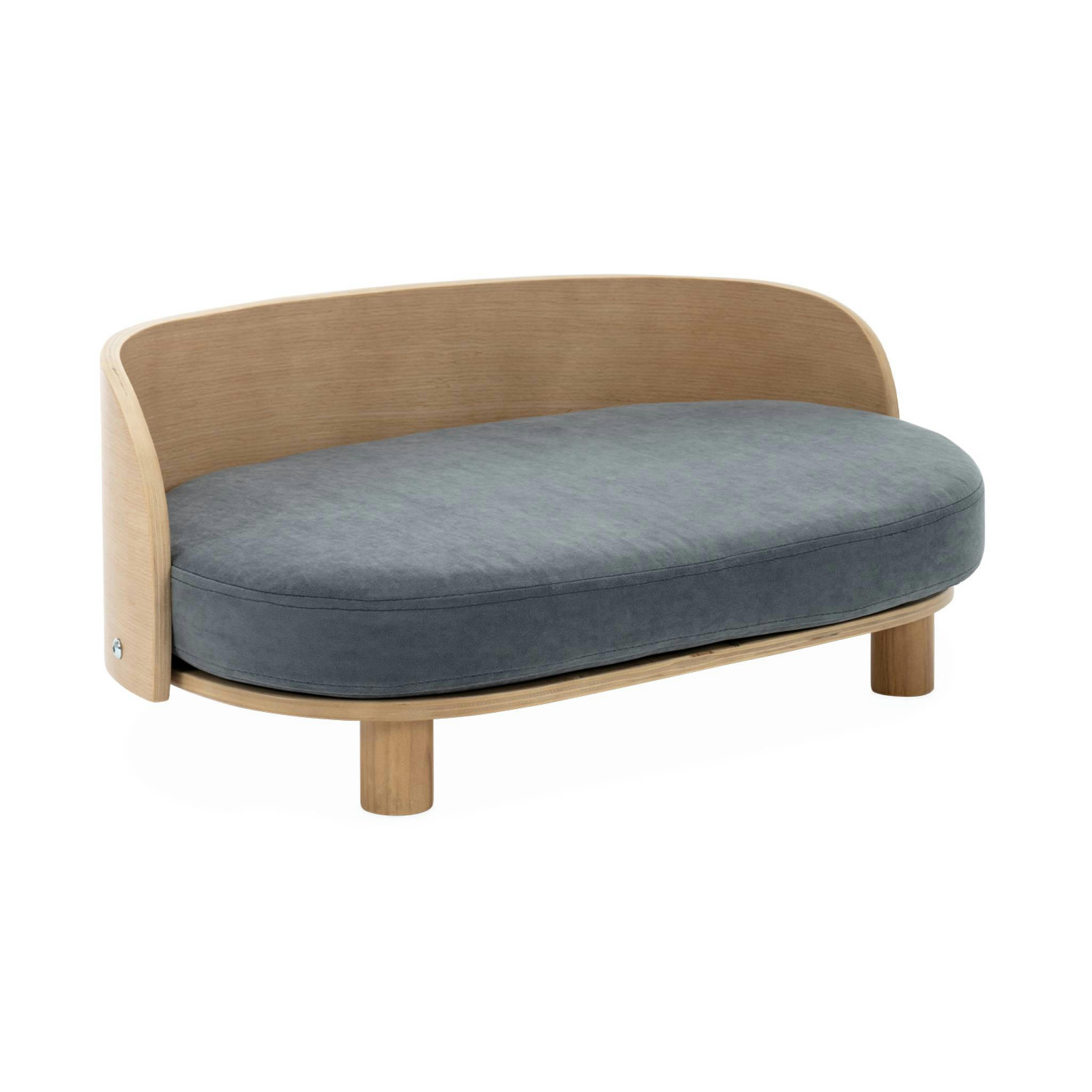 FILOU - Panier pour chien et chat gris foncé lit pour animaux|sweeek