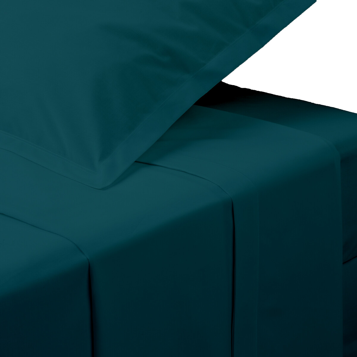 Sheet, percale Aegean Blue, 180x290 cm