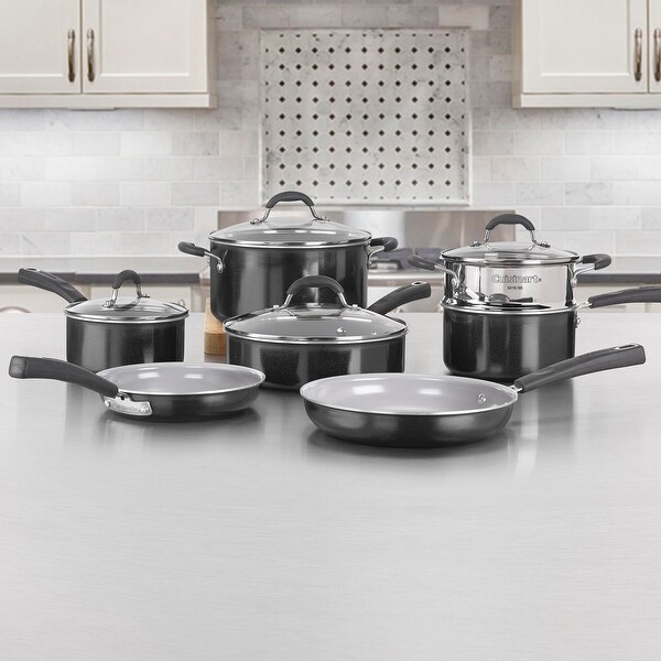 Cuisinat 11-Piece Set Ceramica XT Nonstick Cookware