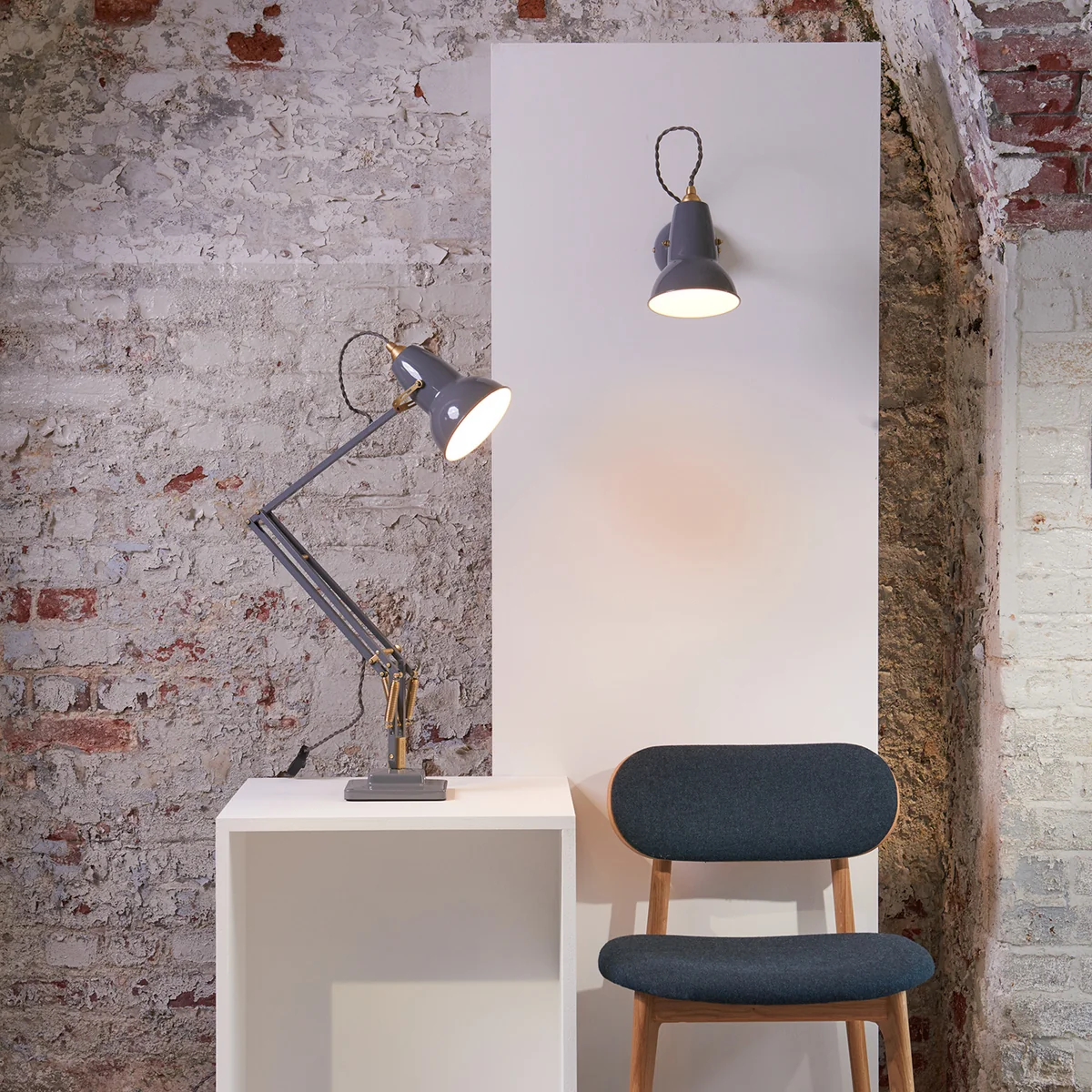 Anglepoise - Original 1227 Messing Wandleuchte