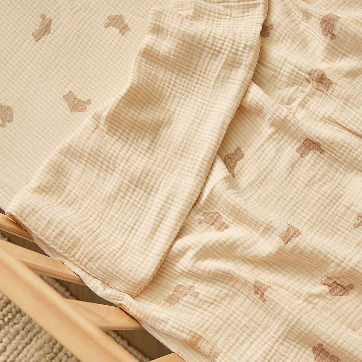 Organic Cotton Blanket - Teddy