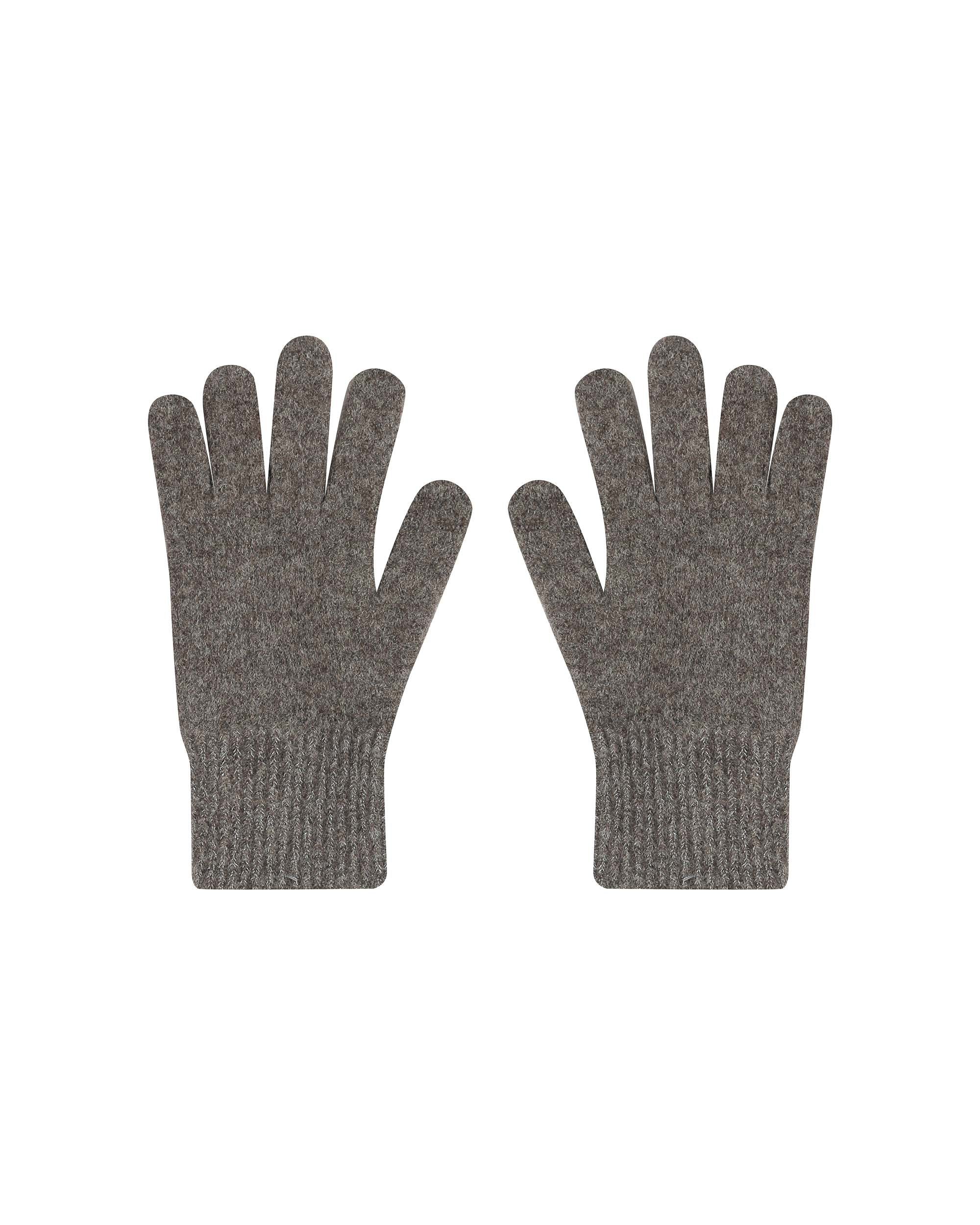 Mitaines tricotees taupe Safe