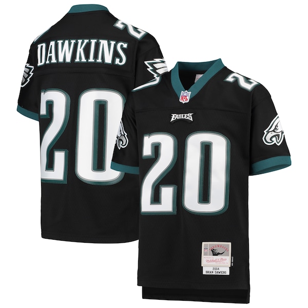 Brian Dawkins Philadelphia Eagles Youth 2004 Legacy Retired Player Jersey - Black/Green