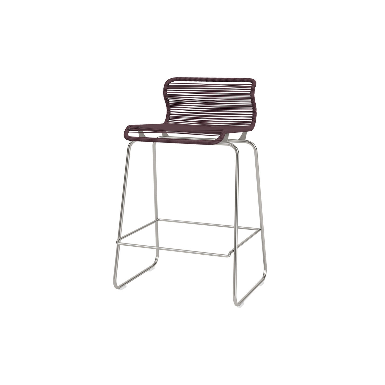 Panton One Kitchen barstol, marcel/steel