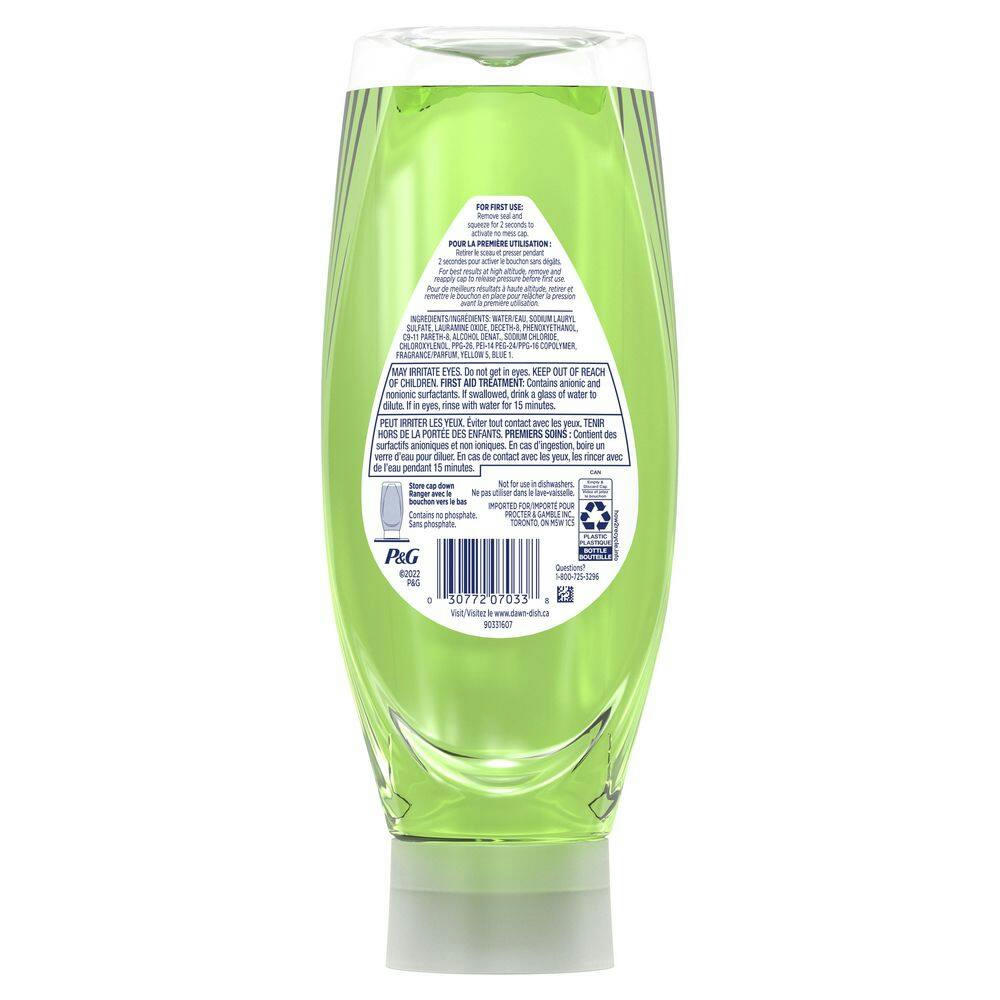Dawn EZ-Squeeze Ultra Dish Soap,  Apple Blossom Scent, 650ml