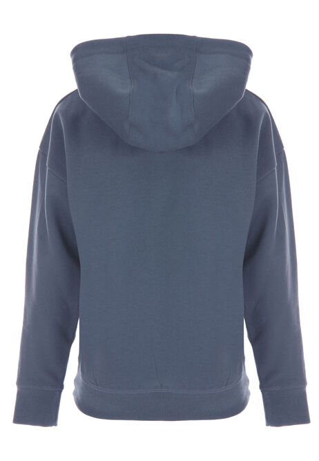 Older Boys Blue Football Hoody