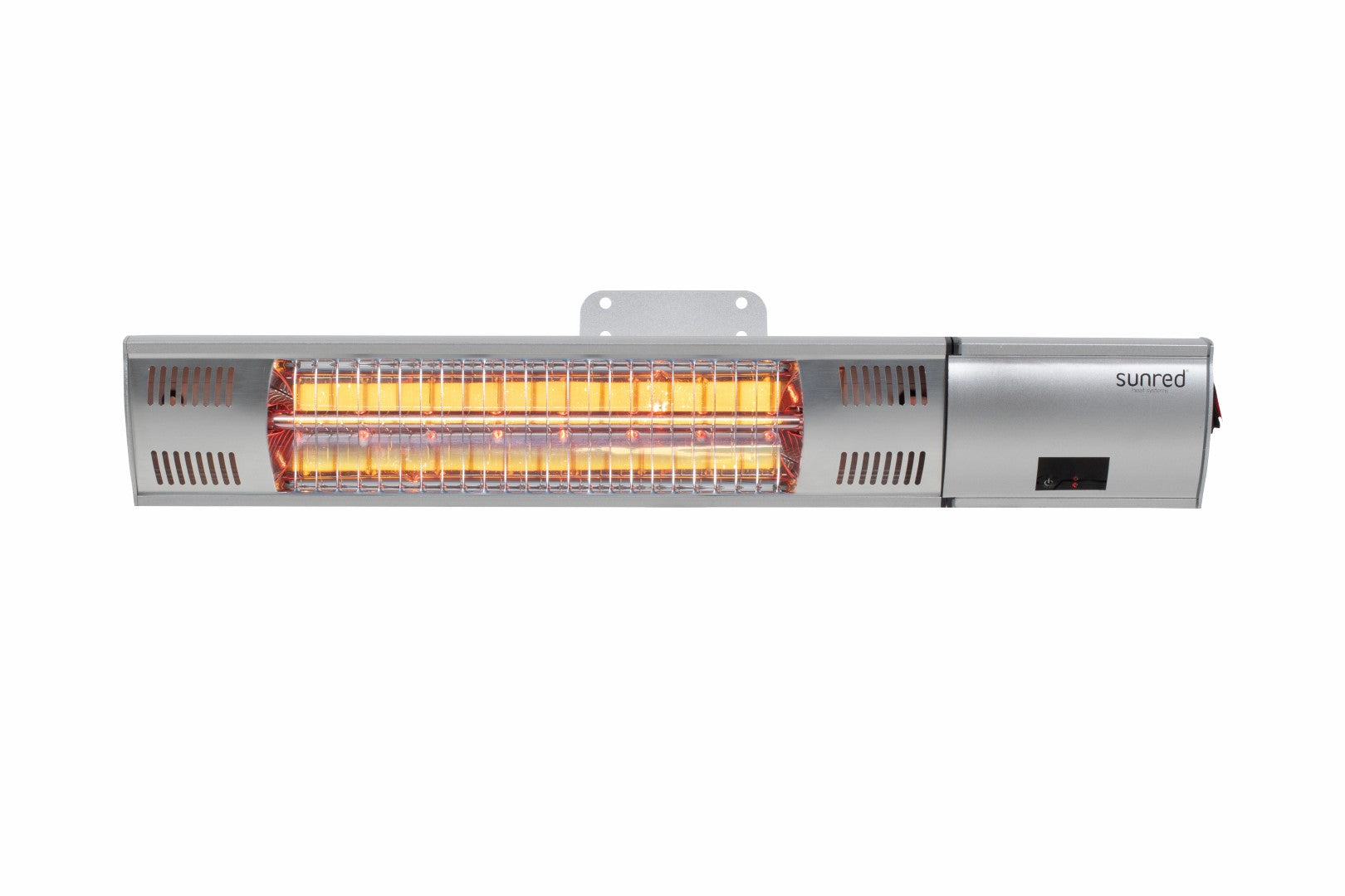 Sunred - COMBIDEAL - Heater & Hoes - Ultra lijn - Zilver – Wand model