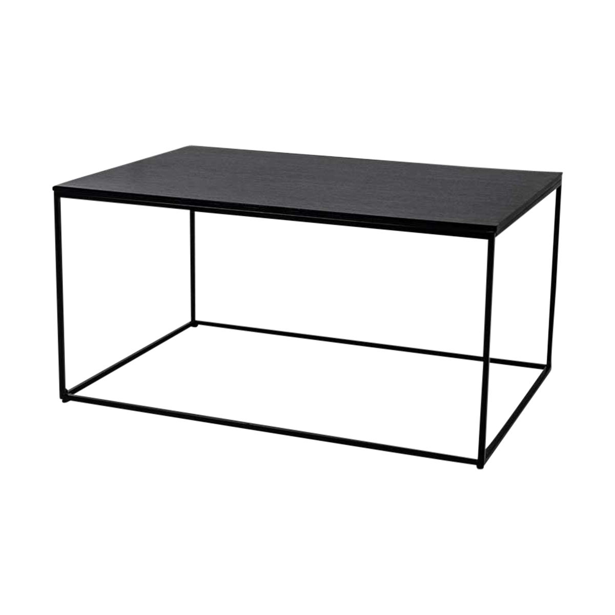 Artichok Karen Houten Salontafel 90 x 60 cm - Zwart