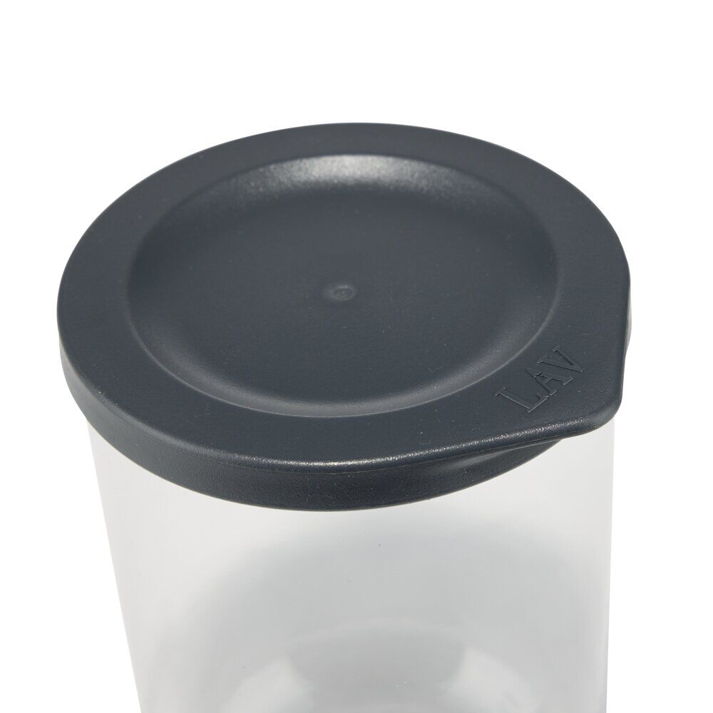 BoÎte alimentaire x3 verre rond aevc couvercle plastique 0,38/1/1,4L