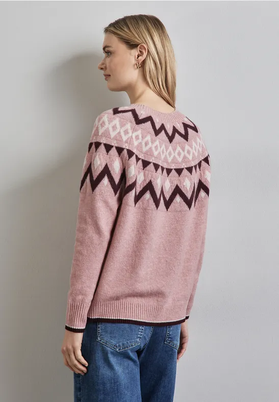 Pullover im Norweger-Stil