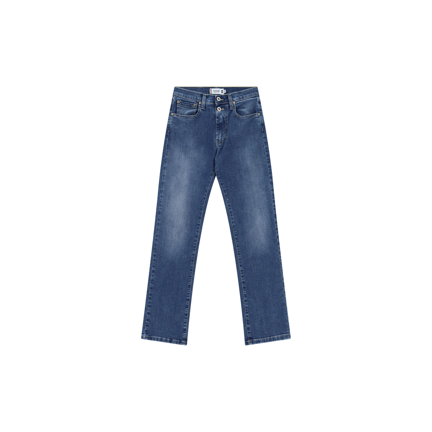 Pants, blu denim