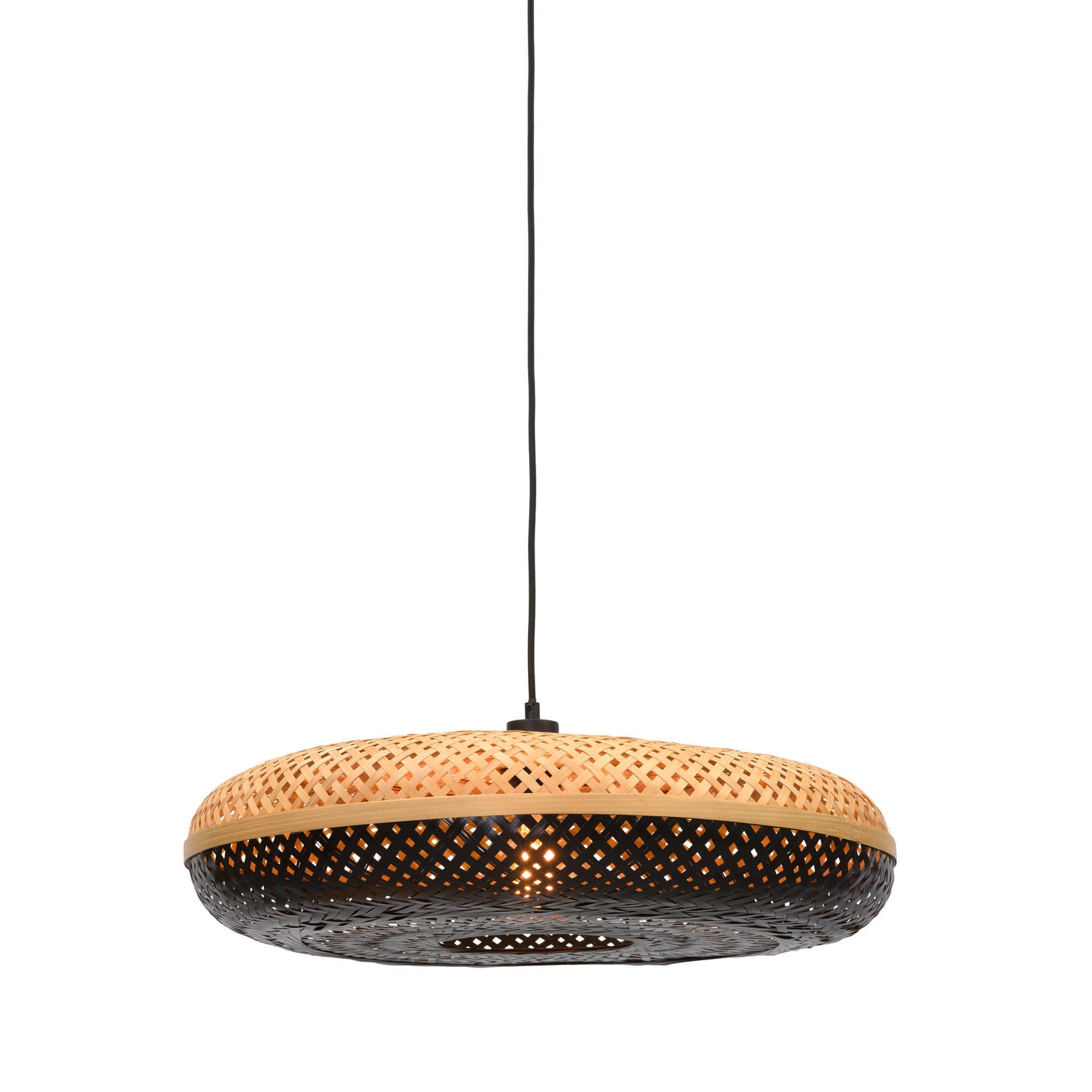 GOOD&MOJO hanglamp Palawan - bruin - Ø60cm