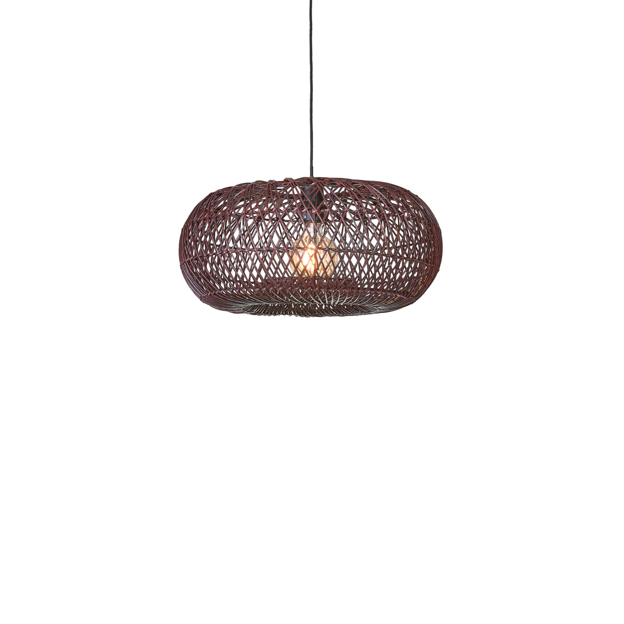 GOOD&MOJO hanglamp ARIZONA - rood - Ø50cm