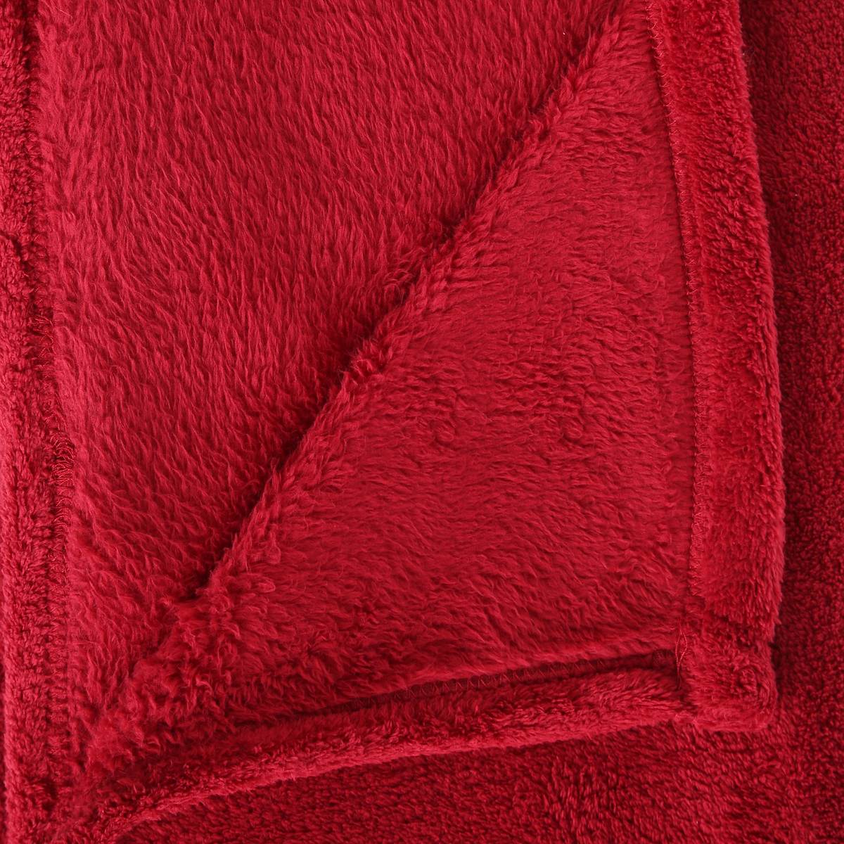 Microfibre plaid Red, 125x150 cm