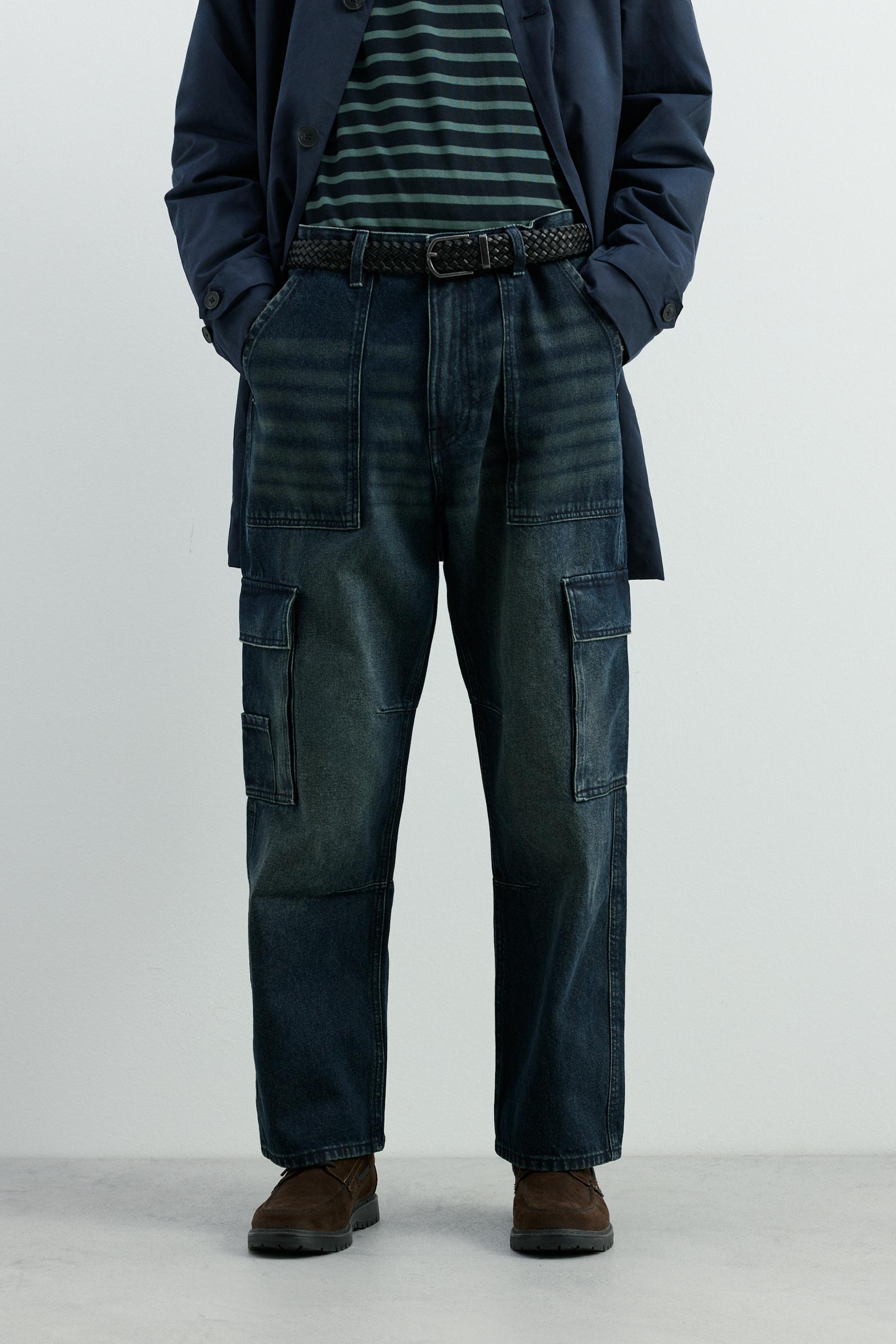 Jeans cargo baggy