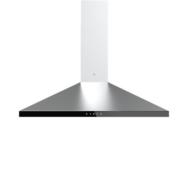 Hotte trapèze Cooke &Lewis GHCH90LKSS 90 cm inox