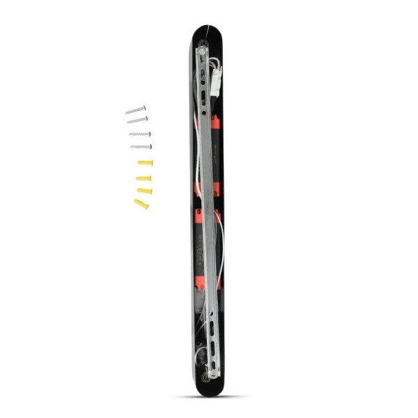Lampa wisząca VT-82-3 czarna LED 3x86W Ciepła biel 4550lm V-TAC