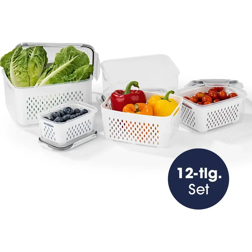 Vorratsdose 12-teilig Gourmetmaxx