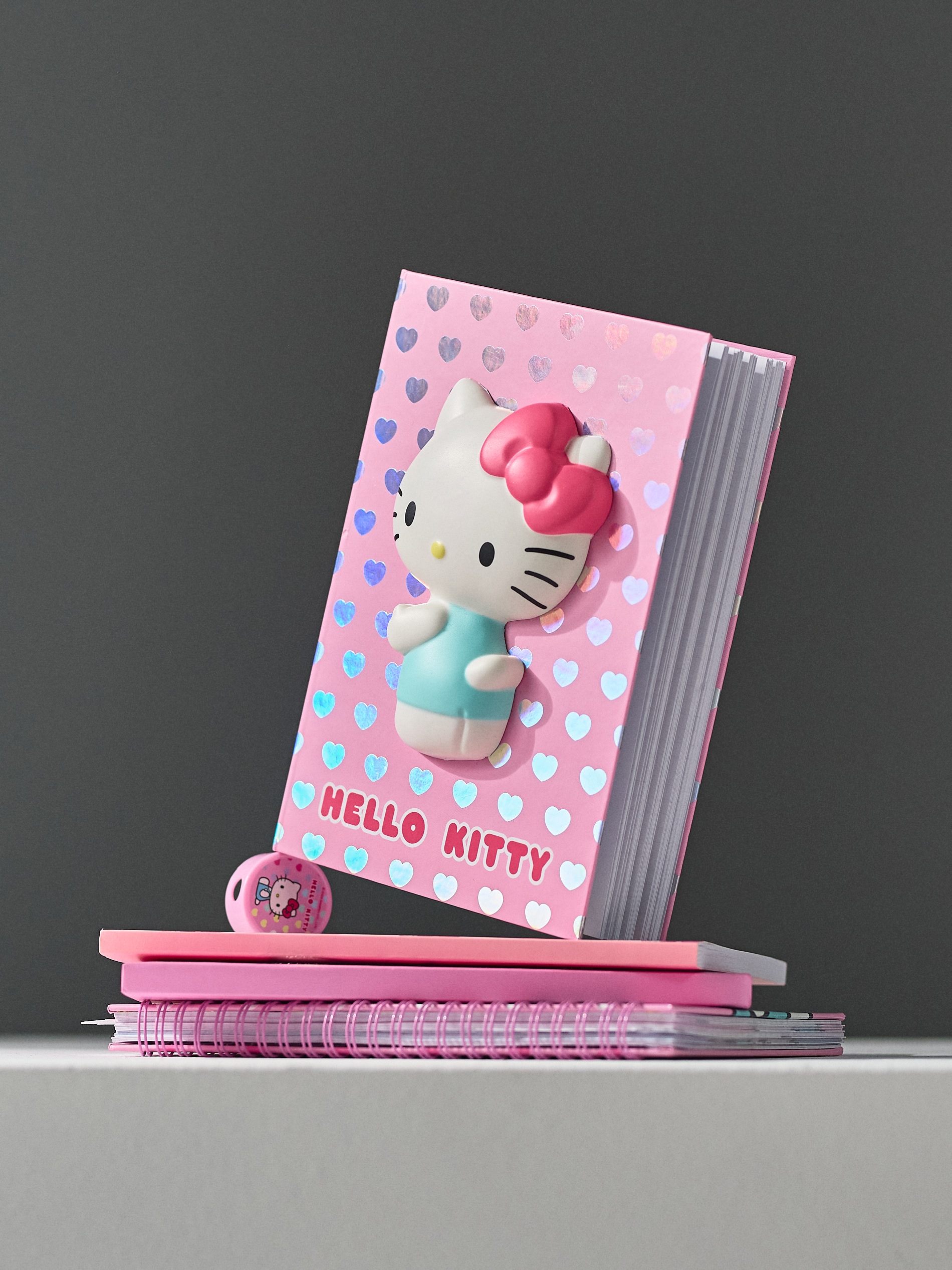 Notes z okładką 3D Hello Kitty
