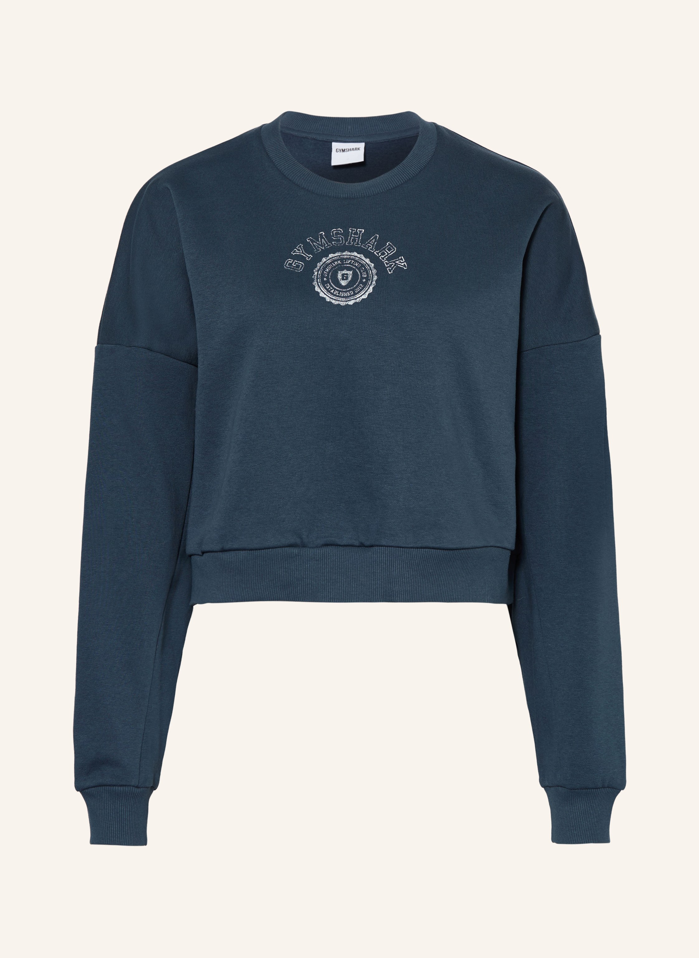 GYMSHARK Sweatshirt GFX WORN CREST