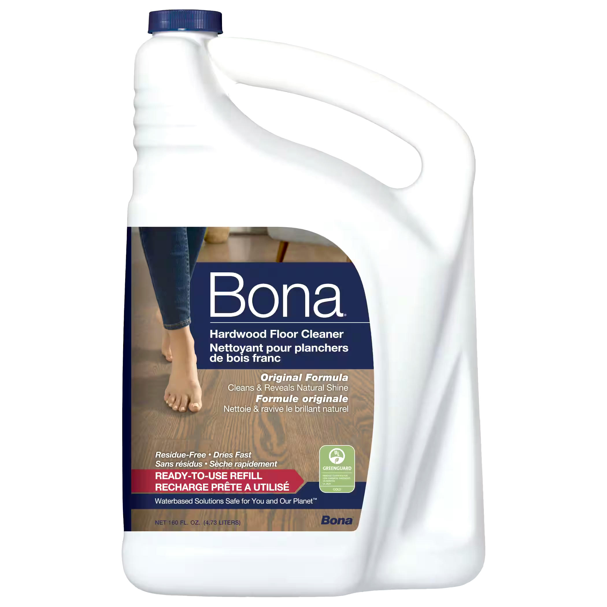 Bona Original Formula Hardwood Floor Cleaner Refill, 4.73-L