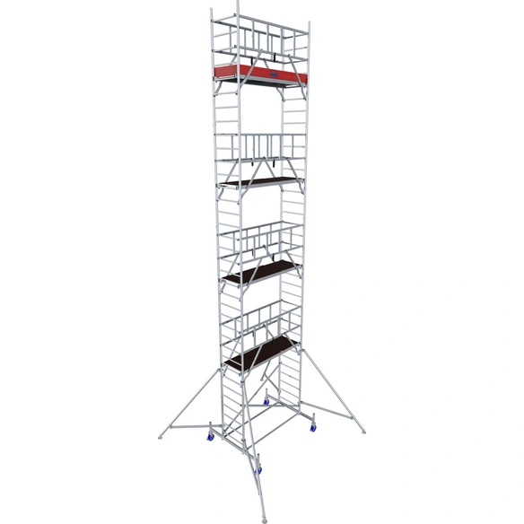 Fahrgerüst »ProTec«, Arbeitshöhe: 10,30 m, max. 200 kg/m², Aluminium